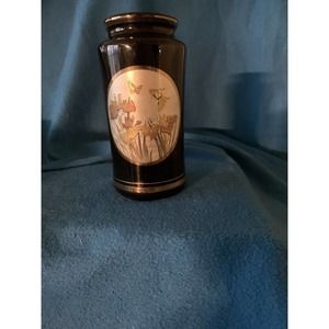 Chokin 24 kt. gold Inlay vase